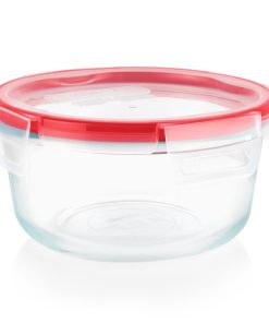 Pyrex Freshlock 4-cup Round Glass Storage